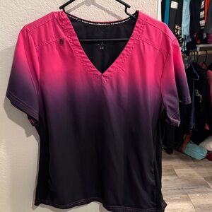 Ombré scrub Top / Koi Lite